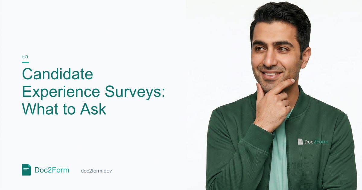 Candidate Experience Surveys: What to Ask After Hire or Rejection