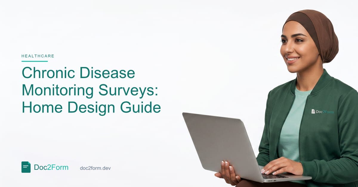 Chronic Disease Monitoring Surveys Patients Can Complete at Home