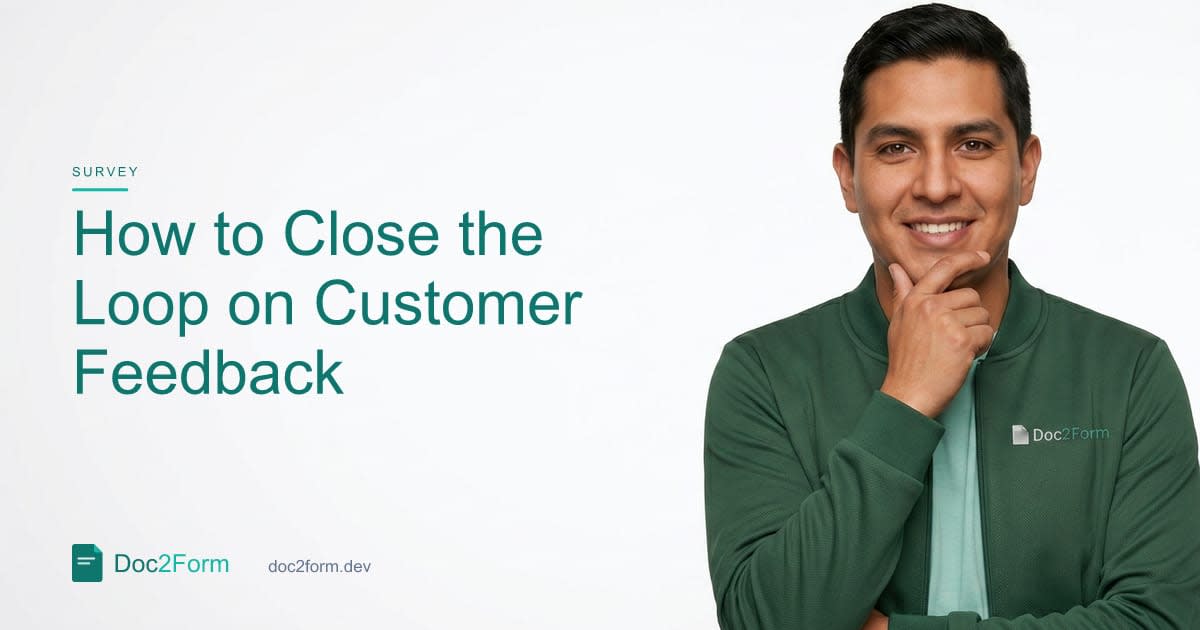 How to Close the Loop on Customer Feedback
