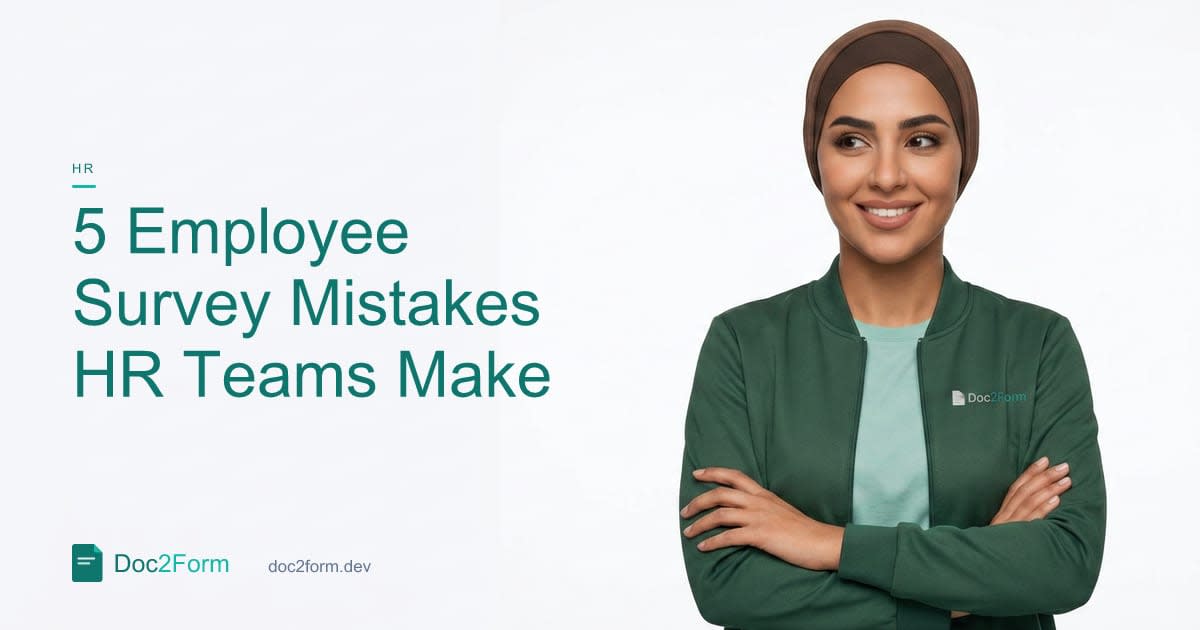 6 Employee Satisfaction Survey Mistakes HR Teams Make