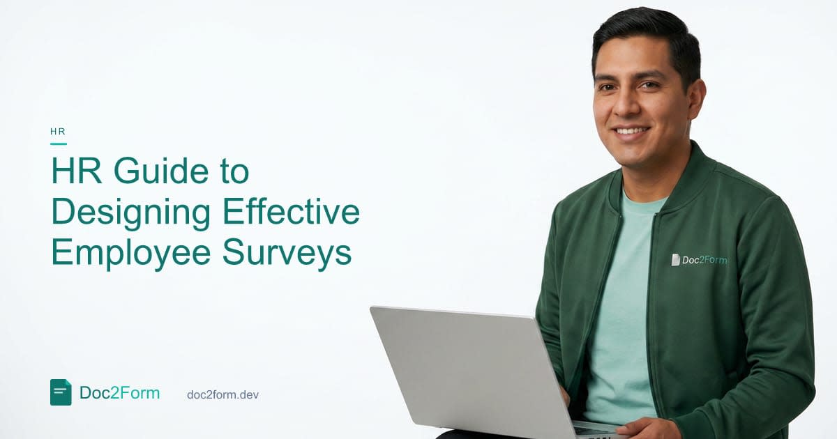The HR Guide to Designing Employee Surveys People Actually Complete