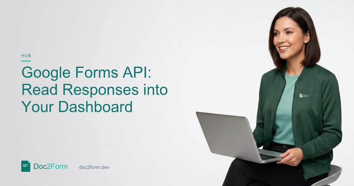 Google Forms API: Read Form Responses into Your Own Dashboard