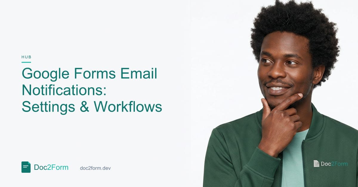 Google Forms Notification Settings: What You Get by Email (and What You Do Not)
