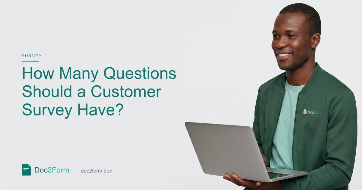 How Many Questions Should a Customer Survey Have?