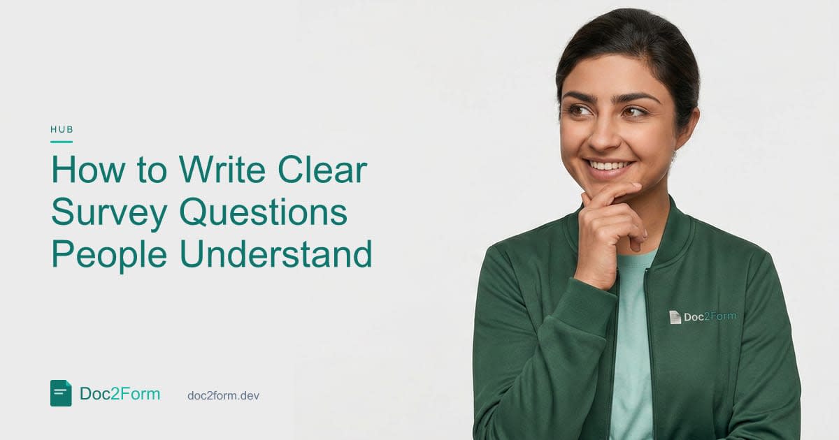 How to Write Questions People Don't Misread