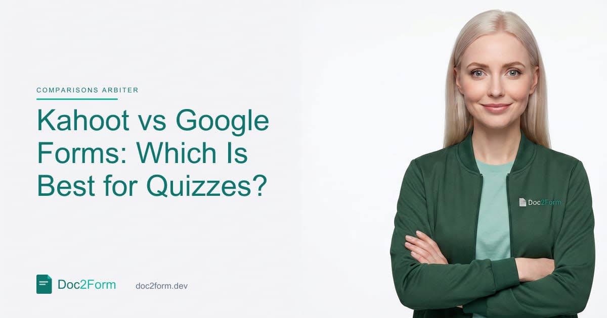 Kahoot vs Google Forms for Classroom Quizzes