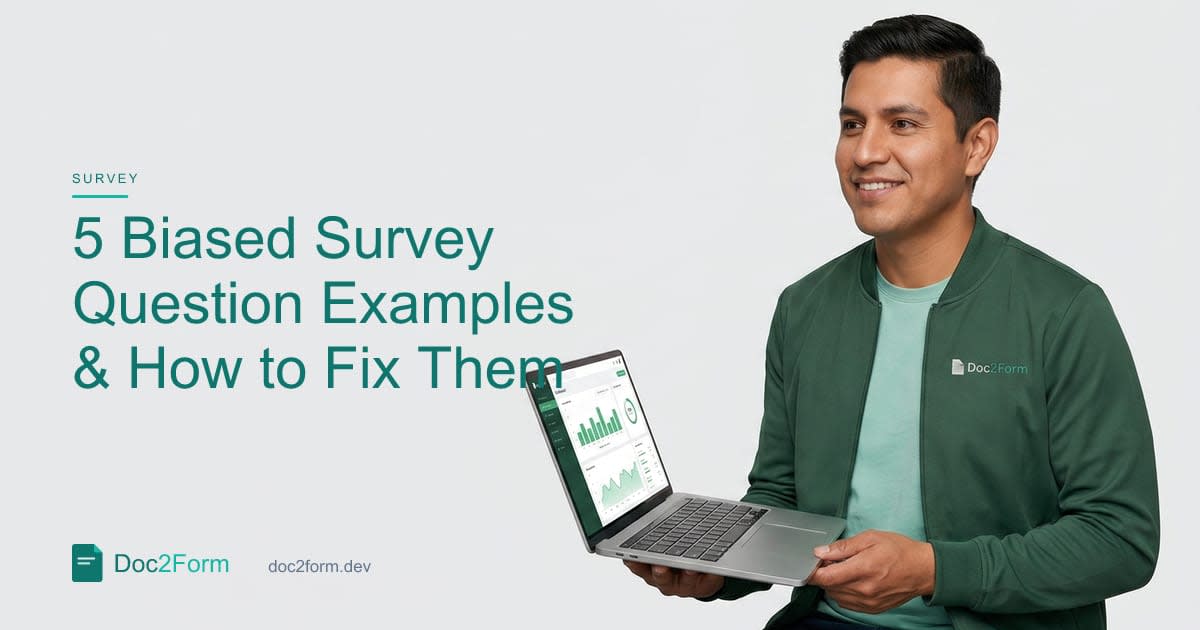 5 Survey Questions That Quietly Bias Your Results