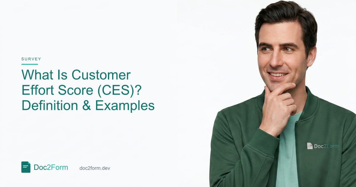 What Is Customer Effort Score (CES)?