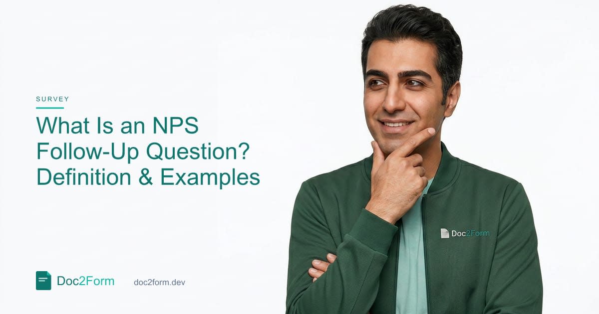 What Is an NPS Follow-Up Question?