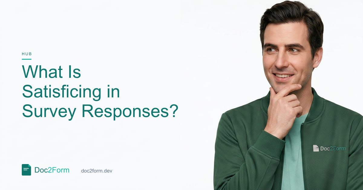What Is Satisficing in Survey Responses?